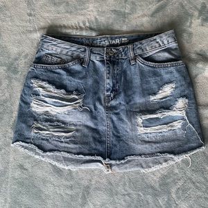 Jean Mini Skirt